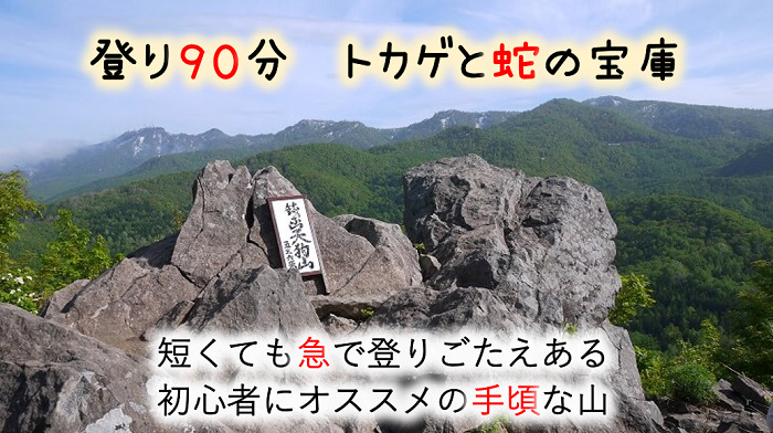 銭函天狗山登山レポ 銭函ic間近の90分で登れる山 登山口情報教えます