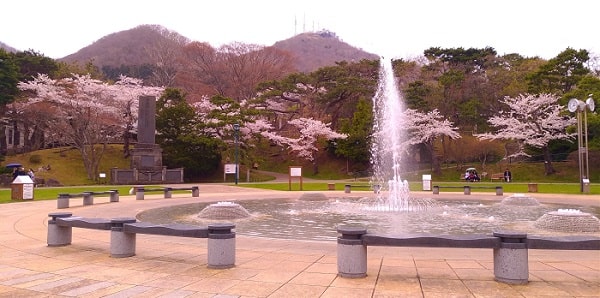 函館公園 函館桜の名所 開花予想は 駐車場は 祭りで屋台の出店がある