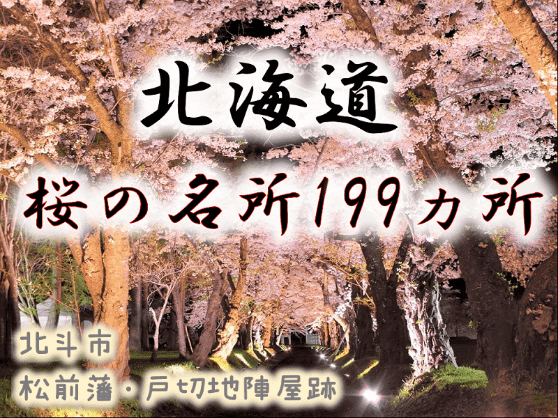 十勝地方桜選 帯広周辺市町村には名所や穴場が沢山